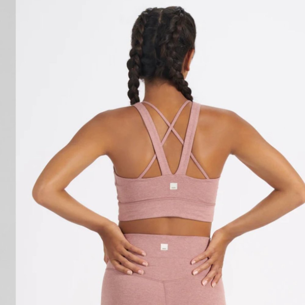 Vuori Women's Tank Top Elevation Strappy Athletic Bra S